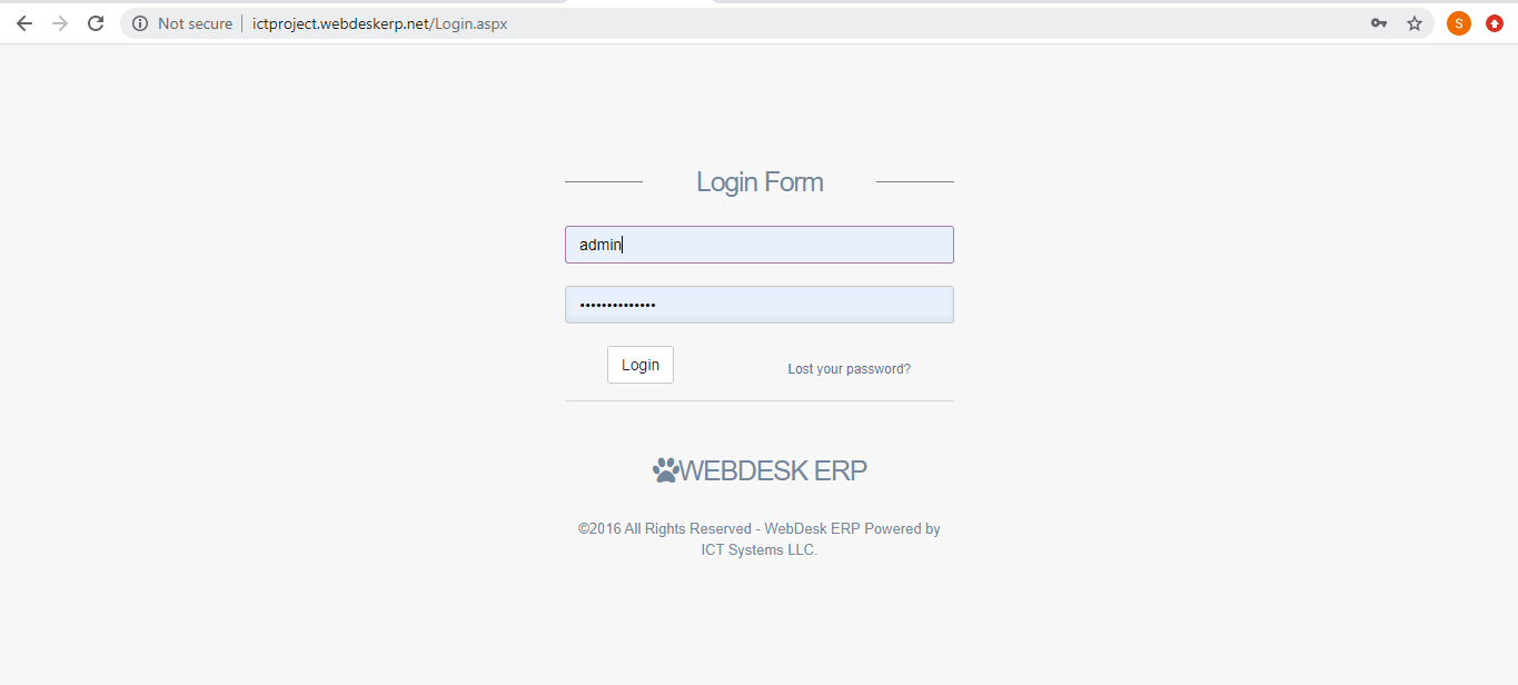 Login-Form